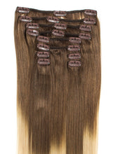 Ombre Saten Natural/Blond Clip-On Premium